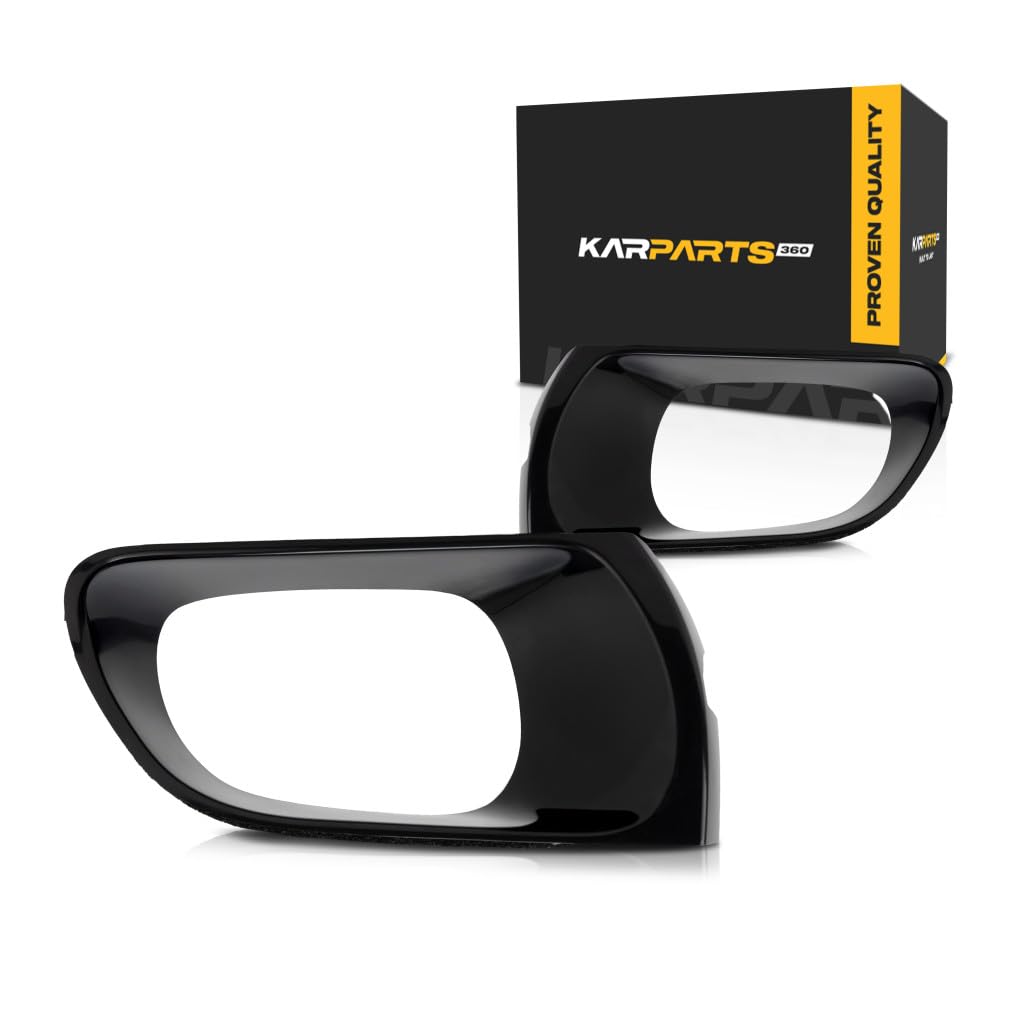 For Toyota Avalon Fog Light Cover 2005 2006 2007 Driver and Passenger Side Pair/Set | Paint to Match | DOT Certified | TO1038122, TO1039122 | 52128AC901, 52127AC901