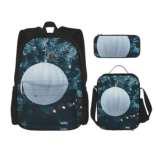 Sac à dos Basset Hound lot de 3 avec sangle ajustable et pochette pour école