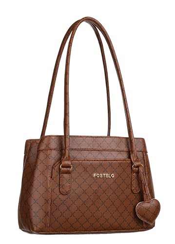 Image of Fostelo Women's Felisa Satchel Tote Handbag for Women | Ladies Purse | Stylish Shoulder Bag | Gift For Women