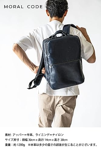 MORAL CODEレザー　リュックサック Amazon.co.jp: MORAL CODE: レザーリュック