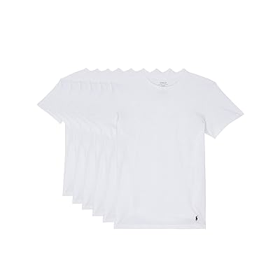 Polo Ralph Lauren 6 Pack Classic Fit Cotton Wicking Crews Men