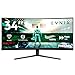 Philips 34M2C3500L 34 Zoll UW-QHD-Monitor, Curved, 180 Hz, schnelles VA-Panel, 0.5 ms MPRT, Adaptive Sync, HDR10, FreeSync Premium, (3440 x 1440, 2 x HDMI 2.0, DP 1.4), Dunkel grau