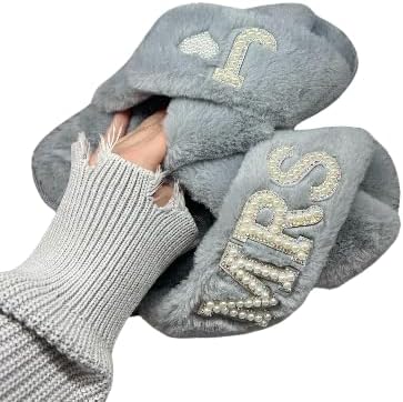 Miniatura 10 de Name Customization Fluffy Slippers - Christmas Gifts for Women - Bridal Party Gifts - Personalized Christmas Gift Box Ideas for Mom, Girlfriend -