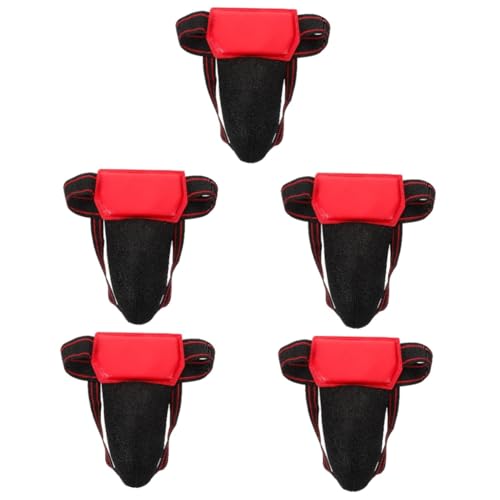 balacoo 5pcs Professional Boxing Groin Guard Breathable Mesh Crotch Protector for Training Alternative