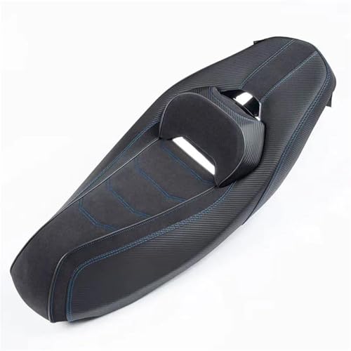 Coussin passager NMAX finition haut de gamme selle Yamaha 125 155 bleu