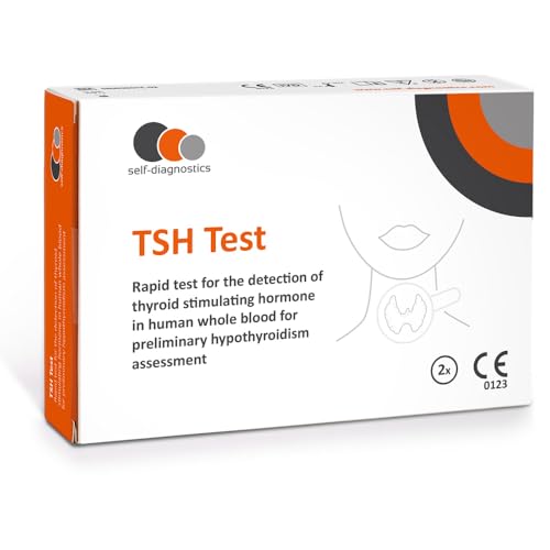 self-diagnostics TSH Test Schilddrüsenunterfunktion 2 Tests Fingerblut