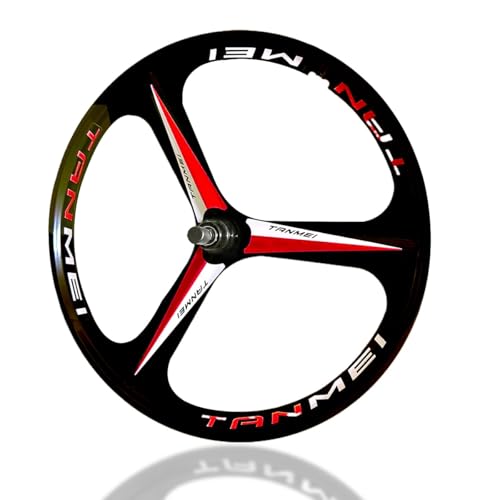 ZCXBHD 26/27.5/29�C���` �}�E���e���o�C�N�p�z�C�[���Z�b�g �}�O�l�V�E�������� 3�{�X�|�[�N �t�����g�����A�z�C�[�� 100/135mm �f�B�X�N�u���[�L�Ή��n�u 6-9�����[�^���[�t���[���]�ԗp(Black-Red,29in-Front)