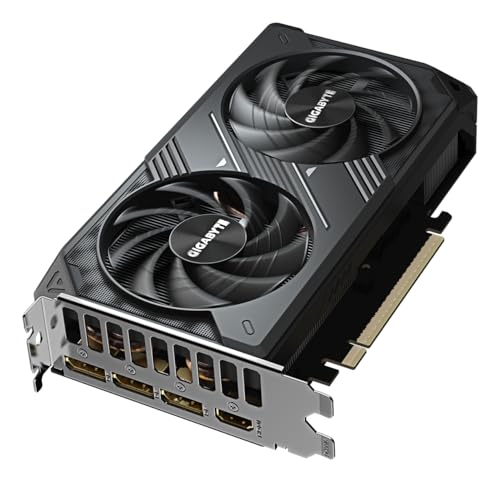 GeForce RTX 5060 WINDFORCE MAX OC 8G Scheda Grafica – 8 GB GDDR7, 128 bit, PCI-E 5.0, 2512 MHz Frequenza del core, 3 x DisplayPort, 1 x HDMI, NVIDIA DLSS 4, GV-N5060WF2MAX OC-8GD - Scheda video - Immagine 3
