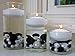150 Floating Royal Blue/Navy Pearls - Jumbo Sizes - with Must Have Transparent Water Gels KIT for The Best Floating Effect - Fills 2 GL of Gels for Vases-Warm White Submersible Fairy Lights