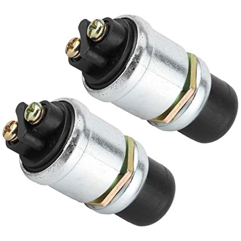 2 Pcs Waterproof Horn Engine Start Switch Cover