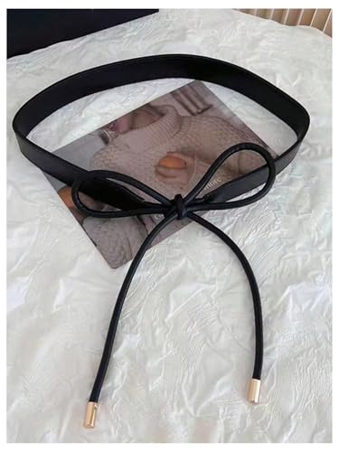 Women's Tie Waist Belts Fashion Leather Belt Coat Dress Sweater Waistband2