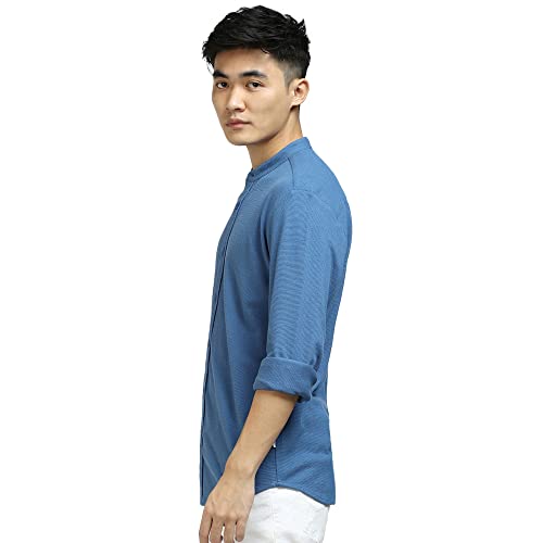 Image of Jack & Jones Men's Cotton Solid Regular Fit Shirt