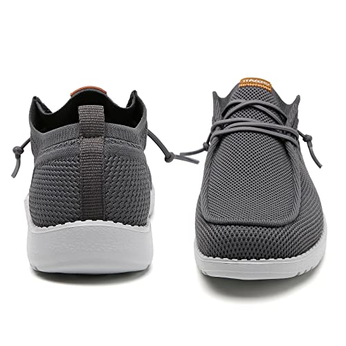Image of ITAZERO Men Extra Wide Shoes - 4E to 5E Wide Toe Box Shoes for Men XX Wide Width Swollen Feet - Men's Loafers & Slip-ons with Arch Support Insole for Plantar Fasciitis