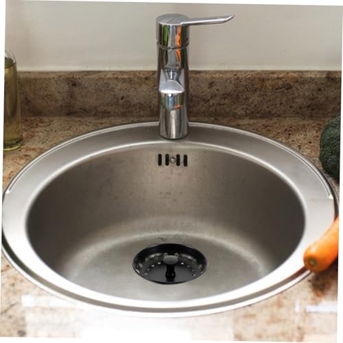 Colador y tapón para desagüe de lavabo de acero inoxidable miniatura 4