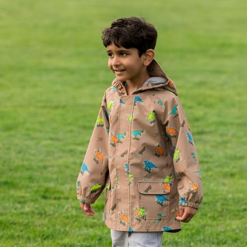 Image of JAN & JUL Waterproof Rain Jacket, Raincoat with Hood for Girls and Boys