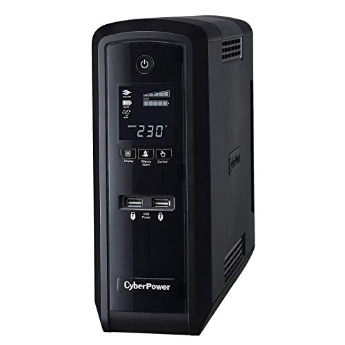 CyberPower CP1500EPFCLCD 1500VA/900W Line-Interactive Sinuswelle USB RS232 LowNoise 6X Schuko VorabAustauschservice dt.Software