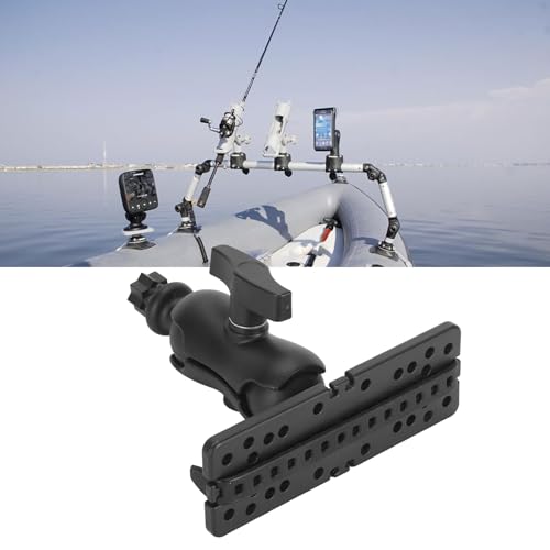 Base de Montagem para Localizador de Peixes Placa de Montagem Universal Bola Giratória de 360 ​​grau