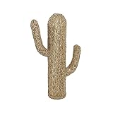 Fabricado en fibra natural Vaukura Figura de Cactus de Fibra Natural