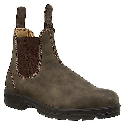 Men's Chelsea Boots Leather Slip-on Ankle Boots High Top Boots For Men Handmade Leather Boots Ankle Boots For Men Safety Work Boots