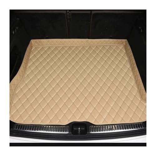 Tapis de coffre pour Alfa Romeo Giulia 2017-2022 en cuir beige