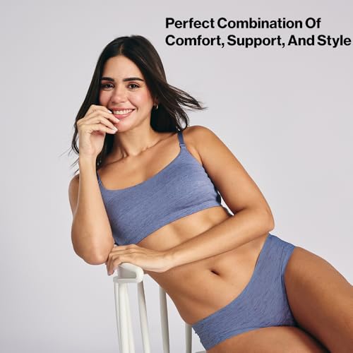 Image of Nykd (NYB430) Breathe Cotton Non Padded & Non Wired Full Coverage Women Slip On Bra with Detachable Multiway Strap for Styling | Hidden Side Shaping Sling for Gentle Lift with Elevated Slub Texture
