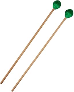 ERINGOGO 6 Pcs Marimba Hammer Toy Keyboard Soft Drum Mallets Marimba Stick Drum Accessories Maple Drumsticks Glockenspiel Sticks Bell Mallets Percussion Felt Music Blender Nylon Core Purple