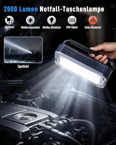Powerbank mit Kompressor Utrai 7000A für Pkw