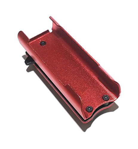 KS Lighter Holder With Spring Assist Knife Lighter Case (Lighter Not Included) (Red) - Thumbnail 3