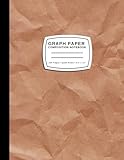 Graph Paper Composition Notebook Paper Bag Design: College Quad Ruled 8.5 x 11