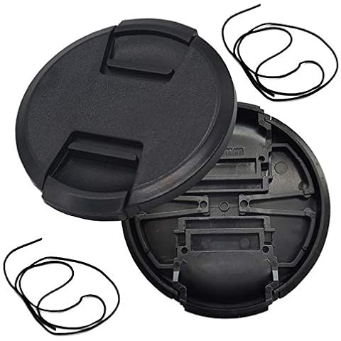 82mm Snap-On Lens Cap for Sony FE 24-70mm f/2.8 GM, FE 16-35mm f/2.8 GM Sony Alpha A7R IV A7R III, Fire Rock Center Pinch Cap for Nikkor 24-70mm f/2.8 Lens(for Z9 Camera) -2 Packs Cover