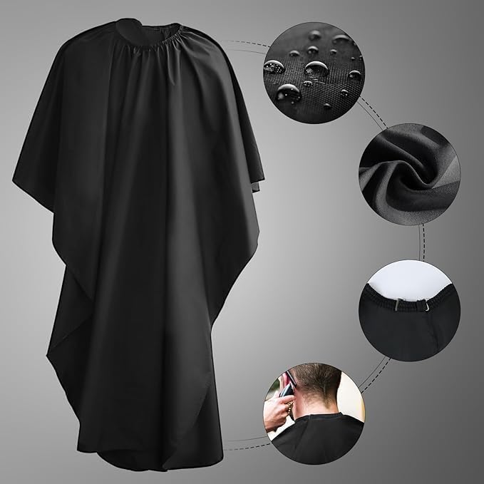 Capa Profesional Impermeable para Corte de Cabello miniatura 3