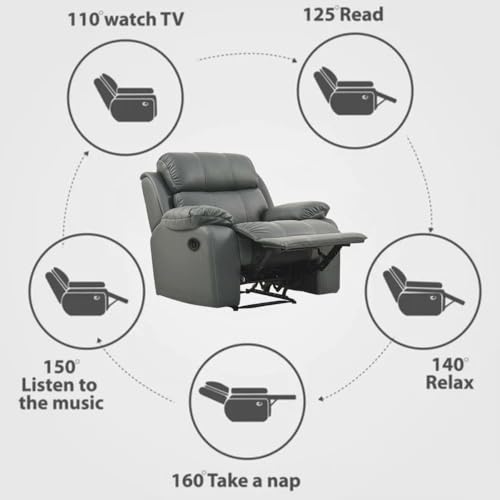 Image of Sofa 3 Seater - Ergonomic Leatherette Design with Plush Support, Includes 5-Year Warranty for Living Room Comfort and Durability