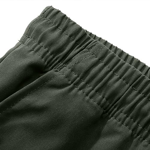 Image of Mens Hiking Cargo Shorts Quick Dry Lightweight Travel Fishing Camping Golf Shorts Summer Knee Length Pants