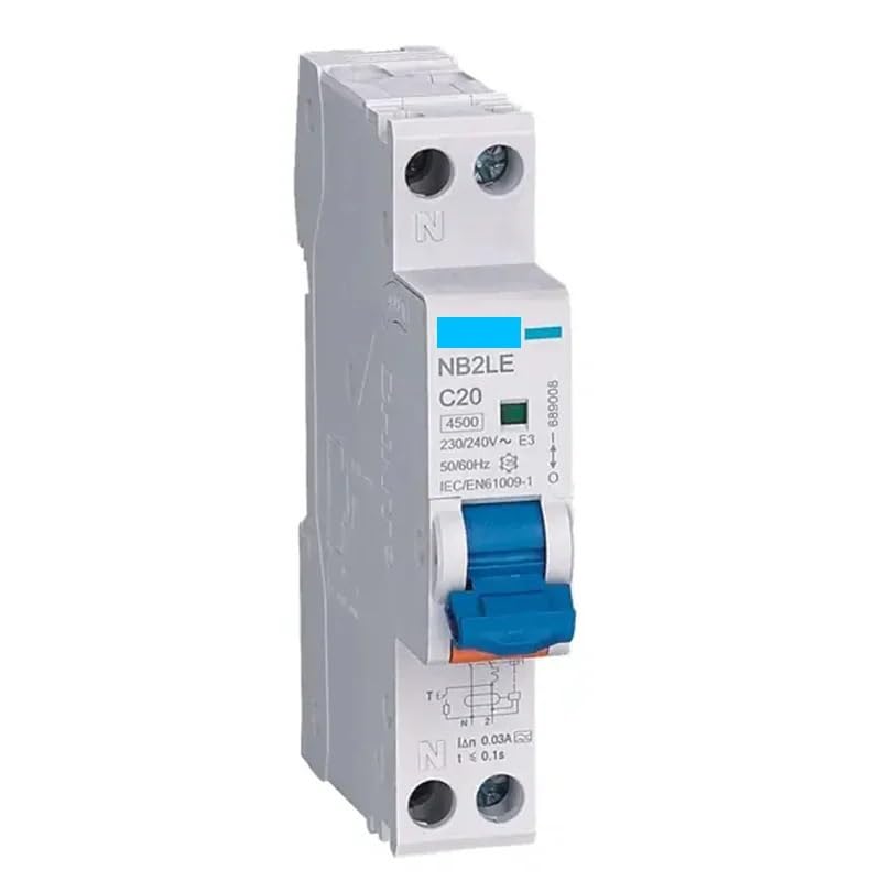 Disjoncteur Disjoncteur de Protection contre les fuites 1P + N, TYPE AC RCBO(10A)