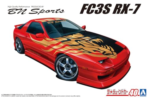 Maqueta Aoshima Mazda BN SPORTS RX-7 89 1:24 miniatura 4