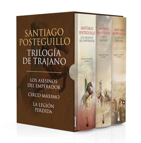 Estuche Trilogía de Trajano: 7 (Novela histórica)