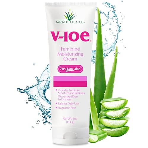 Image of V-loe, 4 oz, Soothes & Hydrates Sensitive Vulva, Non-Estrogen, Non-Prescription Vaginal Comfort
