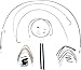 Burly Brand B30-1162 Handlebar Cable/Line Install Kit - Stainless Steel