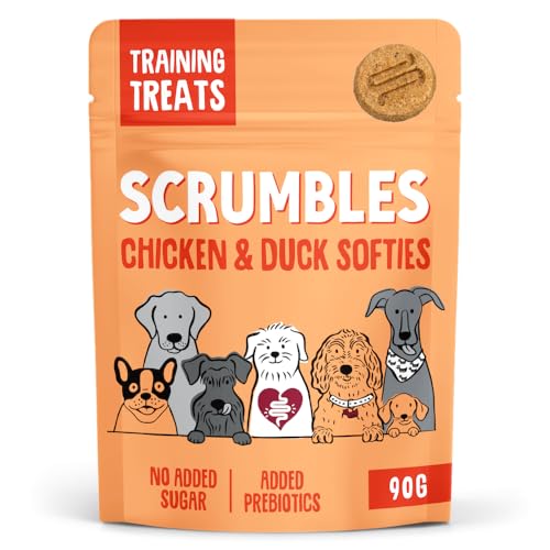 Scrumbles Softies Chicken & Duck Training Treats 90g