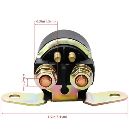 Relais solénoïde démarreur moto pour Suzuki Kingquad 300 et Quadrunner - 5