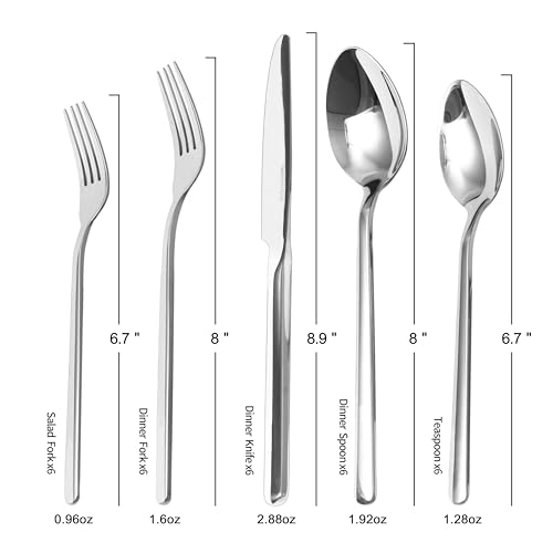 30-Pieces-Silverware-Set-KINGSTONE-Flatware-Cutlery-Set-for-6-1810-Stainless-Steel-Silverware-Utensils-Minimalist-Design-Dishwasher-Safe 30 Pieces Silverware Set KINGSTONE Flatware Cutlery Set for 6 1810 Stainless Steel Silverware Utensils Minimalist Design Dishwasher Safe