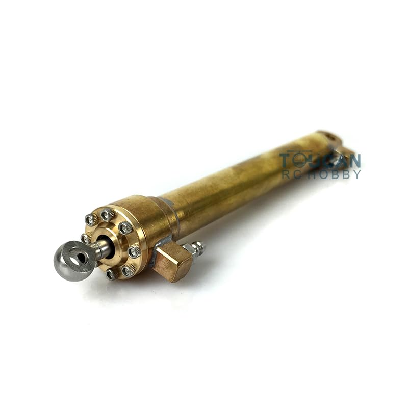 Wheelfun LESU Metal 120Mm Hydraulic Oil Cylinder Model 1/14 RC Dump Truck DIY Tamiyay Model Parts
