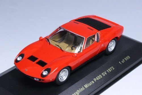 ミニカー LAMBORGHINI MIURA P400SV Amazon | ホビージャパン POST Hobby 1/43 Lamborghini Miura
