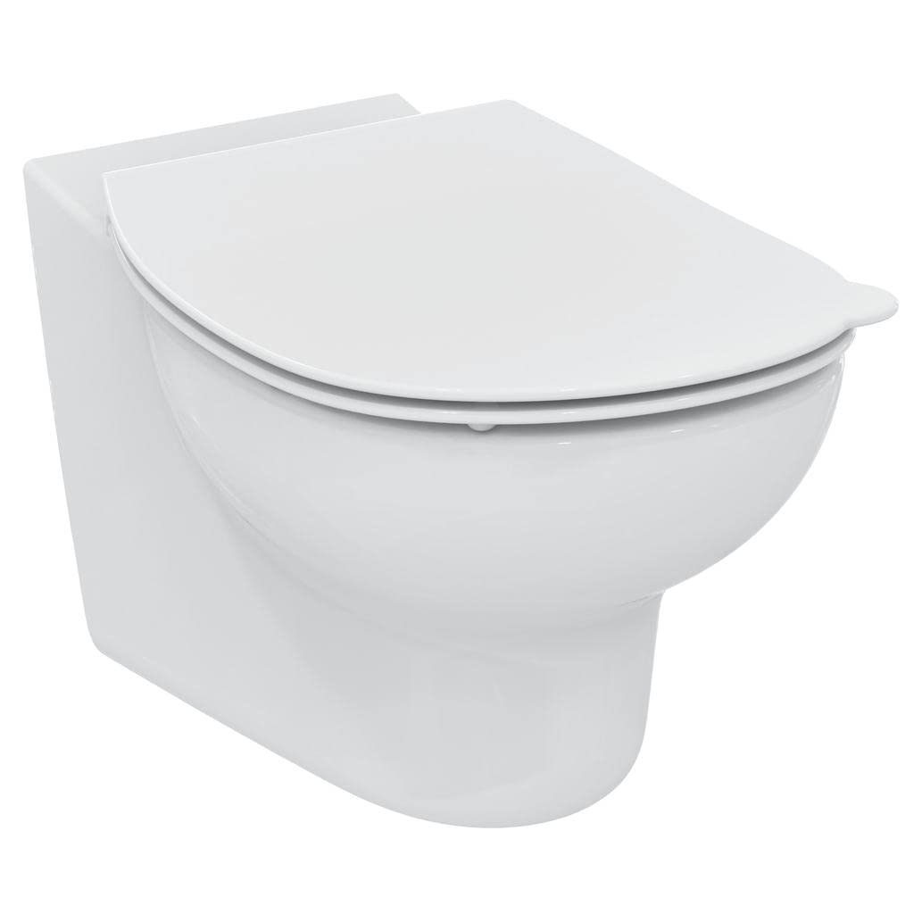 Ideal Standard Contour 21 Schools sedile WC bambini 7-11 aa – Bianco Alpin | Sedile per WC con maniglia laterale per una maggiore facilità d'uso, S453601