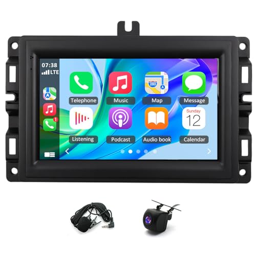 Autoradio Android 14 pour Jeep Compass et Renegade avec écran tactile 7 pouces