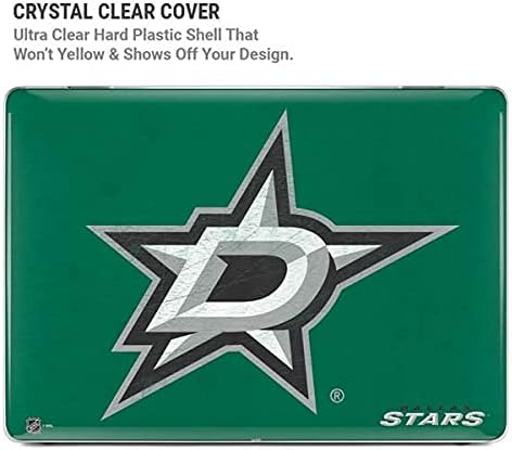 Skinit Case + Skin Compatible with MacBook Pro 16in (2019-20) - Officially Licensed NHL Dallas Stars Distressed Design