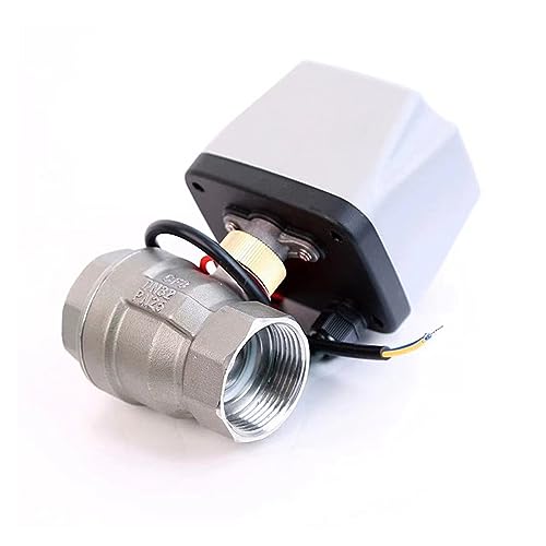 Vanne à bille motorisée en acier inoxydable IP65 robustesse industrielle 2"