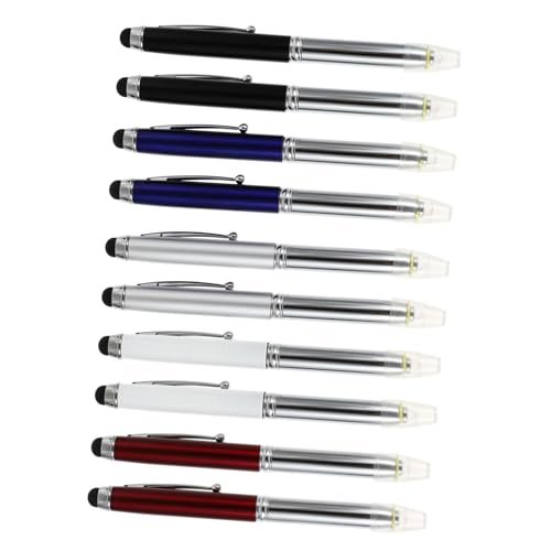 Stylet capacitif Veemoon lot de 10 pièces avec LED pour tous écrans tactiles