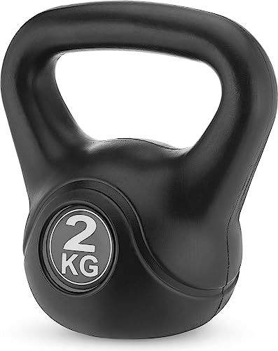 Kettlebell de Musculation - Variété de Poids 2/3/4/6/8/10/12/14 kg - Prise en Main Facile et Confortable, Haltère d'élan, Poids Materiel Sport, Musculation Accessoires de Fitness Hommes, Femme – Image 3