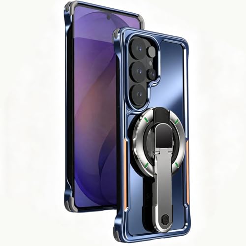 Coque rigide Galaxy S26 Ultra bleue anti-chute pour éviter les bris d'écran